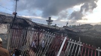 Polda Sumut mengatakan tahanan di rutan itu yang melakukan pembakaran. Foto: Istimewa.