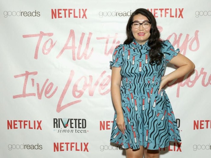 Jenny Han NEW YORK, NY - AUGUST 14: Lana Condor and author Jenny Han attend To All The Boys Ive Loved Before New York Screening at AMC Loews Lincoln Square on August 14, 2018 in New York City. (Photo by Monica Schipper/Getty Images for Netflix)