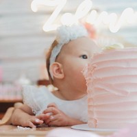 Raisa sempat memberikan sedikit bocoran mengenai perayaan ulang tahun pertama Zalina Raine Wyllie. Dia mengunggah foto sang anak yang tampak berada di belakang kue ulang tahun bewarna pink. Belahan jiwaku, pelipur laraku. Selamat berulang tahun, nak. Janji jangan cepat besar yaa, tulis Raisa di keterangan fotonya. Foto: Instagram @littlethoughtsplanner, Instagram @olaharika