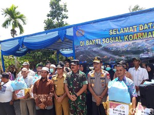 Sapa Warga Natuna, Panglima TNI-Kapolri Apresiasi Dukungan Observasi