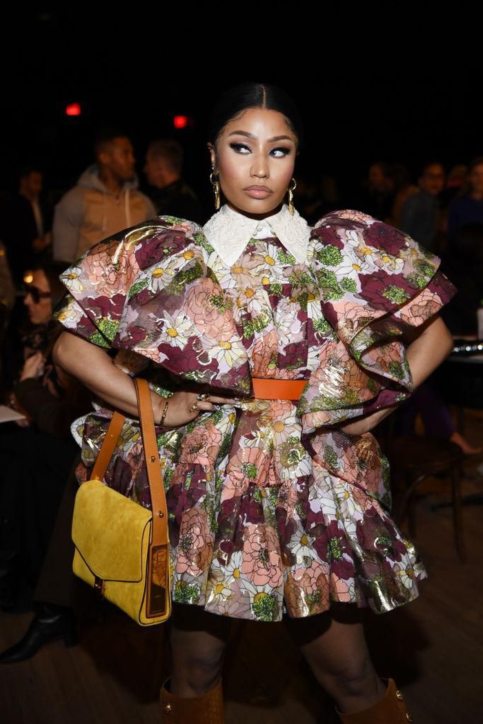 Nicki Minaj NEW YORK, NEW YORK - FEBRUARY 12: Nicki Minaj attends the Marc Jacobs Fall 2020 runway show during New York Fashion Week on February 12, 2020 in New York City. (Photo by Jamie McCarthy/Getty Images for Marc Jacobs)