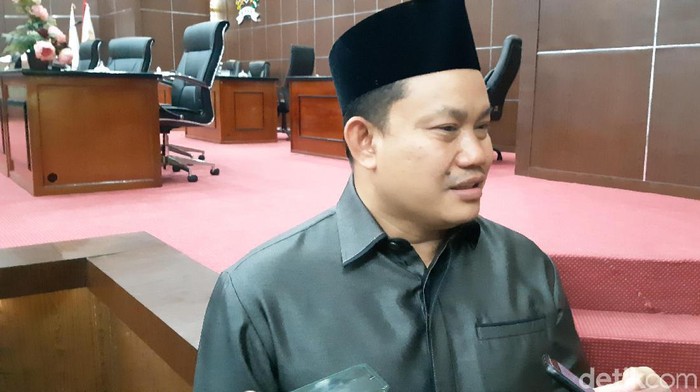 Ketua pansus aset Tb Ridwan Ahmad (Bahtiar Rifai/detikcom)