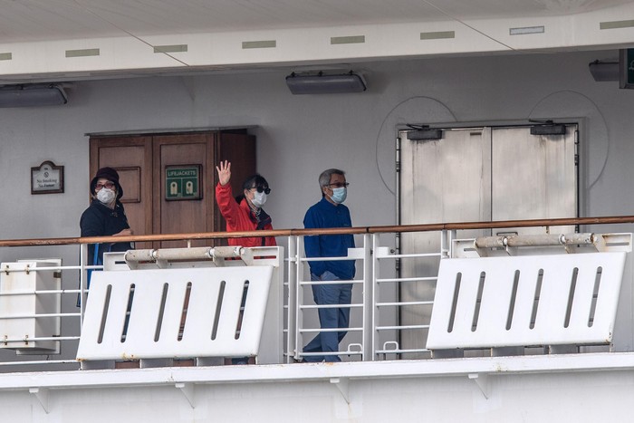Jumlah orang yang positif virus corona di kapal pesiar Diamond Princess di Jepang bertambah jadi 218 orang. Sebelumnya diketahui ada 175 orang positif virus itu