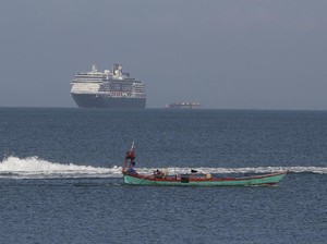 Ditolak 4 Negara karena Corona, Kapal Pesiar Ini Akhirnya Diterima Kamboja