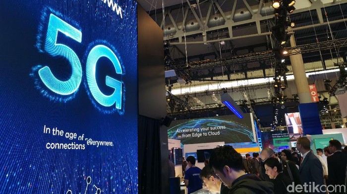 Booth Qualcomm di Mobile World Congress (MWC) 2019