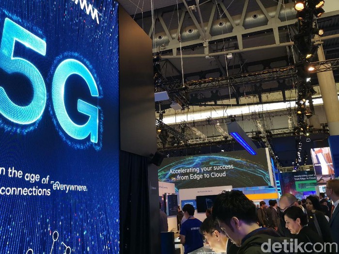 Booth Qualcomm di Mobile World Congress (MWC) 2019