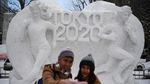 Potret Patung-Patung Salju Raksasa di Festival Sapporo