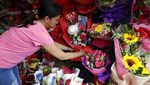 Unik! di Filipina Ada Buket Bunga Antivirus Corona Jelang Valentine