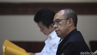 Agenda sidang yakni pemeriksaan saksi-saksi.
