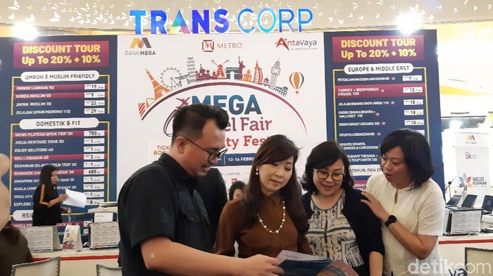 mega travel fair cibubur