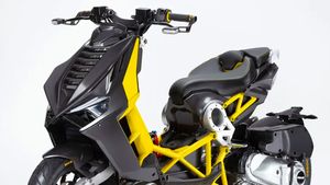 Sadis! Urat Skuter Dragster Ini Sampai Nongol