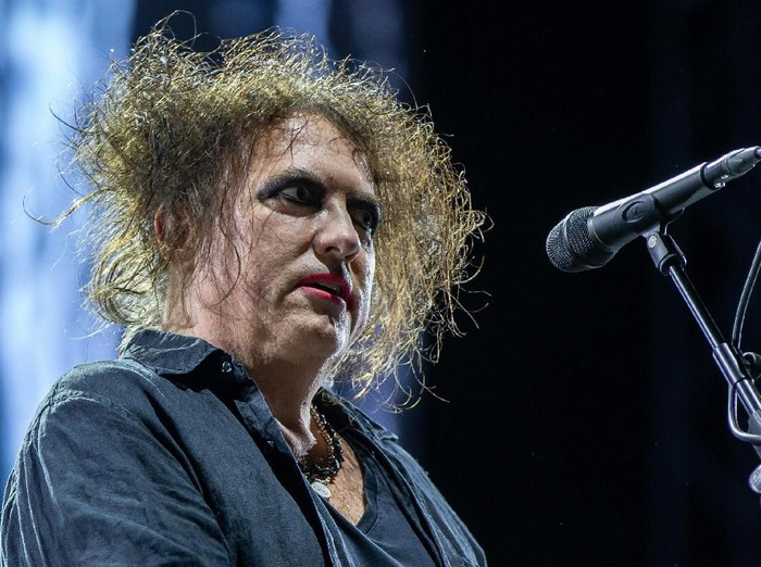 Robert Smith of British rock band The Cure performs at the Austin City Limits (ACL) Music Festival on October 12, 2019 at Zilker Park in Austin, Texas. (Photo by SUZANNE CORDEIRO / AFP)