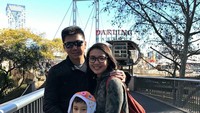 Lusy Rahmawaty dan Soewito Chandra Widjaja melewati Ramadan tahun ini di Sydney, Australia. Foto: Instagram @lusy_rahmawaty