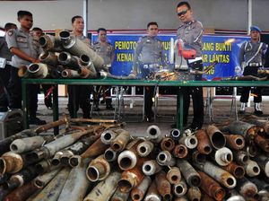 Knalpot Brong Berakhir di Mesin Potong