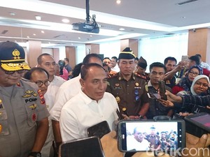 Gubsu Edy Ikut Ratas Bareng Menhub tapi Lupa Sempat-Tidaknya Kontak