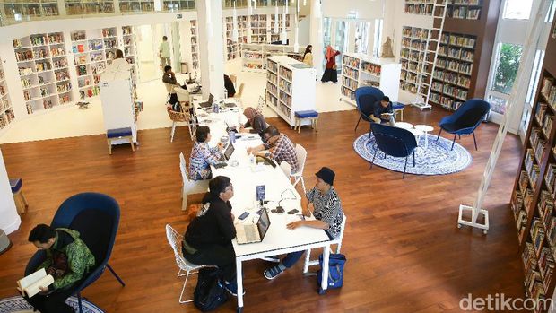 Sudah Tahu? Ada Perpustakaan Instagramable di Kedubes Belanda