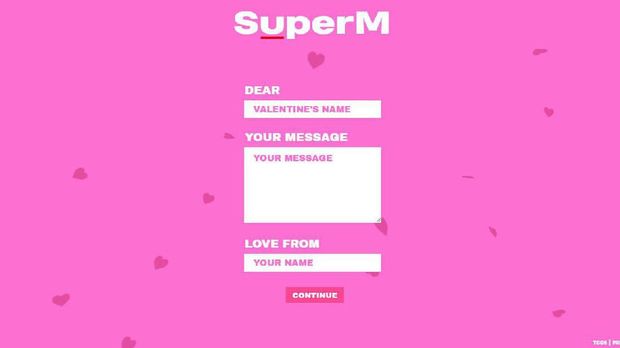 Rayakan Valentine dengan Kartu Ucapan Spesial dari SuperM!