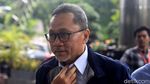 Ekspresi Tegang Zulkifli Hasan saat Penuhi Panggilan KPK