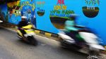Mural Cinta Lingkungan Percantik Pintu Air Manggarai