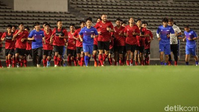 Latihan Perdana Timnas Dibawah Arahan Shin Tae-yong