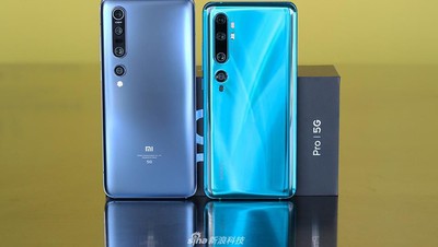 Penampakan Mi 10 dan Mi 10 Pro, Ponsel Berkamera 108 MP