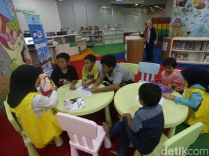 Perpusnas yang Ramah Anak dan Penuh Warna