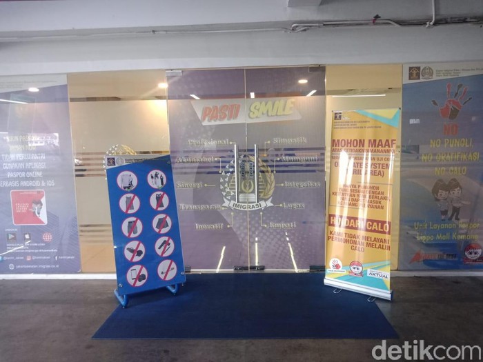 Foto: Tempat Membuat Paspor yang Efisien di Lippo Mall Kemang Foto: Tempat Membuat Paspor yang Efisien di Lippo Mall Kemang