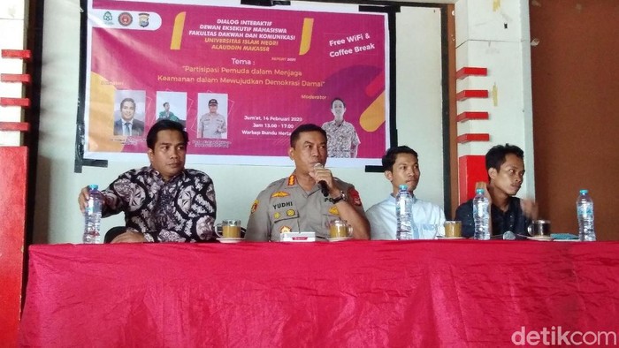 Kapolrestabes Makassar Kombes Yudhiawan Wibisono