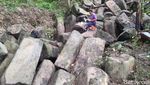 Foto: Penampakan Batu-batu Misterius dari Sumedang