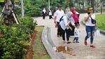 Bersantai dan Bermain di Alun-alun Kota Depok