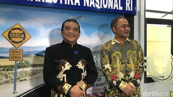 Didi Kempot jadi Duta Antinarkoba BNN (Hanif Hawari/detikcom)