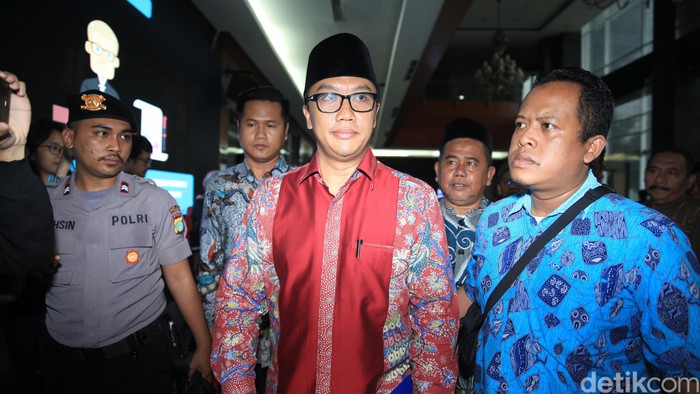 Sidang Perdana Imam Nahrawi Mantan Menteri Pemuda dan Olahraga (Menpora) Imam Nahrawi menjalani sidang perdana kasus dugaan suap dana hibah KONI di Pengadilan Tipikor, Jumat (14/2/2020). Imam didakwa menerima uang Rp 11,5 miliar.