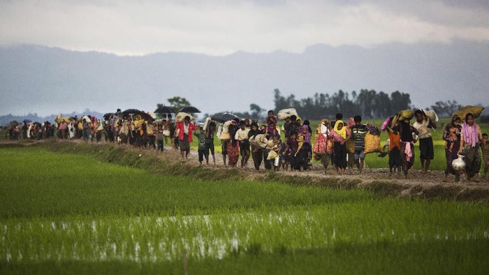 Myanmar Tangkap 150 Warga Rohingya Saat Hendak Kabur ke Malaysia