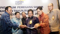 RUPST sepakat membagikan deviden sebesar 30% atau sebesar Rp 136,86 miliar.