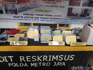 Klinik Aborsi 903 Janin di Jakpus Raup Rp 5,5 M, Jaringan Bidan-Dokter Diusut