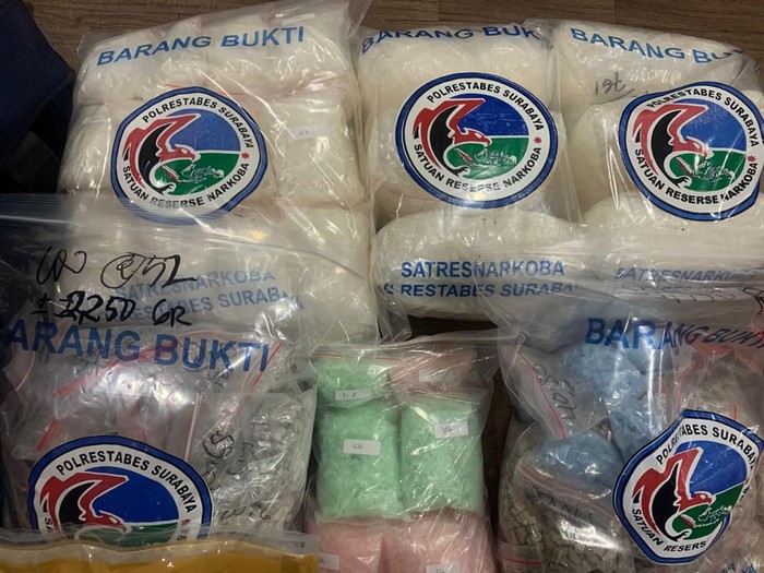 Penggerebekan sabu dan ekstasi di Bangkalan