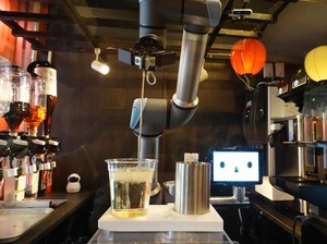 Canggih! Restoran di Jepang Pekerjakan Robot Jadi Bartender