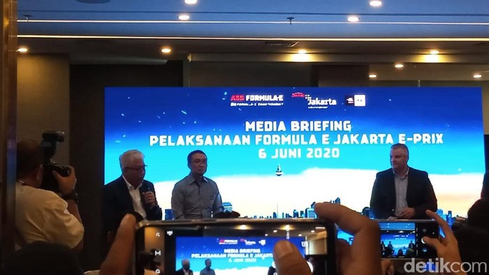 Media Briefing Jakpro soal Formula E di Monas