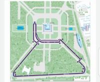 Sirkuit Formula E Jakarta. 