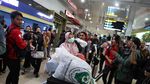 Momen WNI dari Natuna Tiba di Bandara Halim