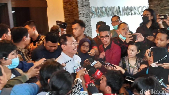 menkes terawan Menkes Terawan saat kepulangan WNI dari natuna