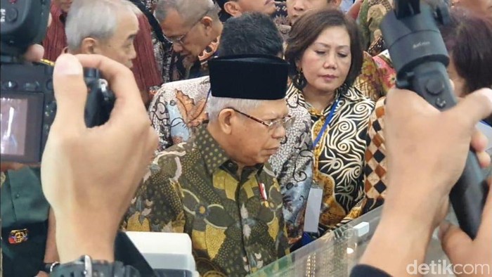 Maruf Amin Buka Acara Pameran Indonesia Properti Expo 2020 (Foto: Rahel/detikcom)
