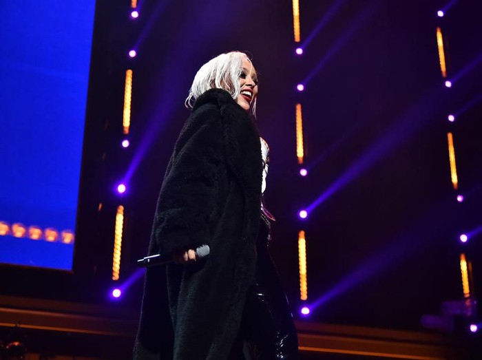 Doja Cat NEW YORK, NEW YORK - OCTOBER 21: Doja Cat performs during the TIDALs 5th Annual TIDAL X Benefit Concert TIDAL X Rock The Vote At Barclays Center - Show at Barclays Center of Brooklyn on October 21, 2019 in New York City. (Photo by Theo Wargo/Getty Images for TIDAL )