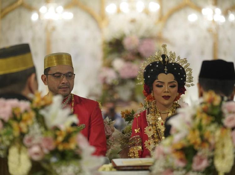 Potret Kemeriahan Akad Nikah Cucu Soeharto
