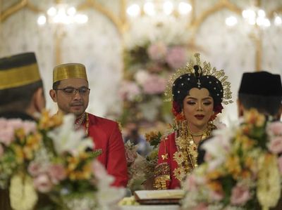 Potret Kemeriahan Akad Nikah Cucu Soeharto
