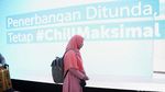 Momen WNI dari Natuna Tiba di Bandara Halim