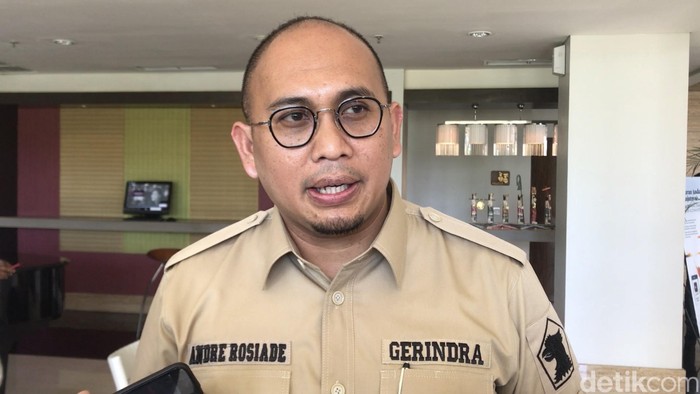 Politikus Gerindra Andre Rosiade (Jeka Kampai/detikcom)