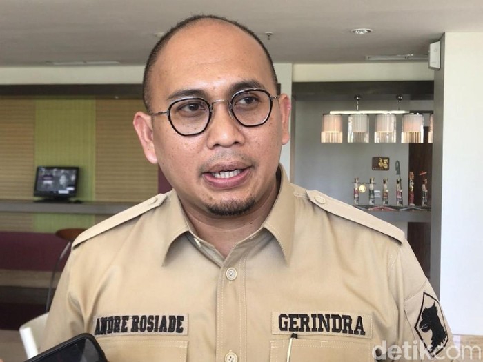 Politikus Gerindra Andre Rosiade (Jeka Kampai/detikcom)