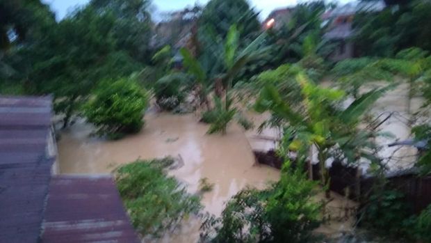 Sungai Meluap, Permukiman Warga di Simalingkar Deli Serdang Kebanjiran
