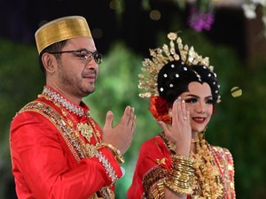 Prabowo Subianto hingga Jusuf Kalla Hadiri Resepsi Cucu Soeharto